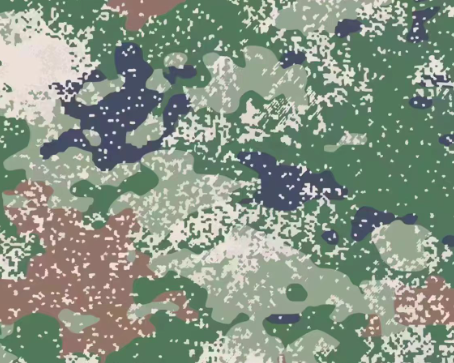 内江星空迷彩漆施工聚焦园区围墙、